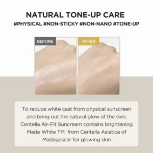 ضدآفتاب ضدلک و روشن کننده TONE UP سنتلا